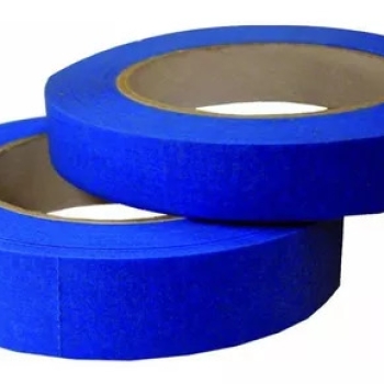 CINTA DE PAPEL AZUL 24MM X 40 MTS.DOBLE A