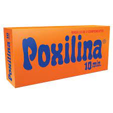 MASILLA DE DOS COMPONENTES POXILINA 10' 155ML./250GR.
